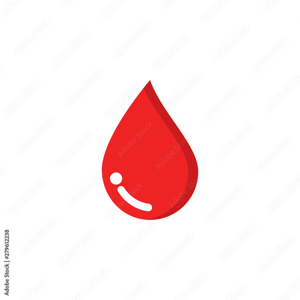 Blood logo vector icon illustration design Blood logo vector icon illustration design