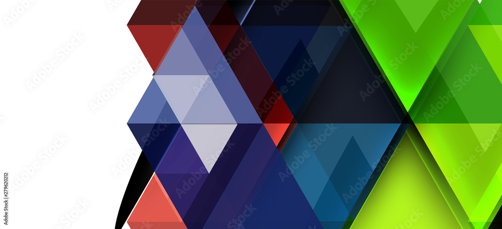 Modern mosaic triangle template background, great design for any purposes. Abstract geometric graphic design triangle pattern. Geometric line pattern.