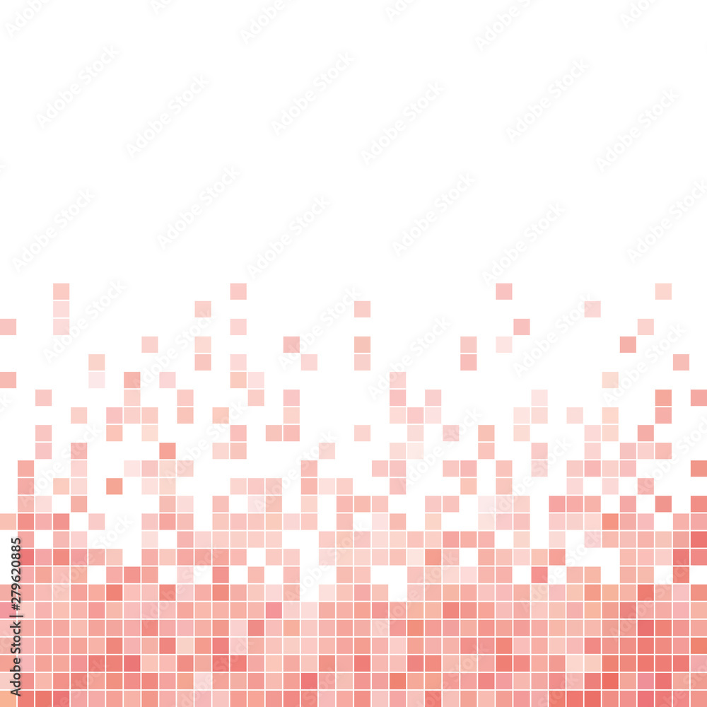 Fototapeta premium abstract vector square pixel mosaic background