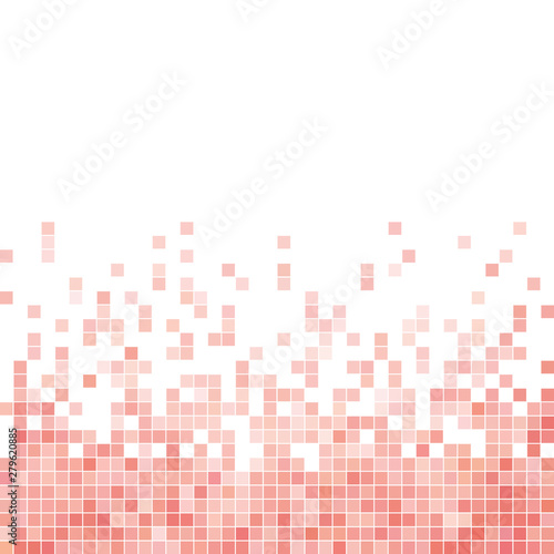 abstract vector square pixel mosaic background