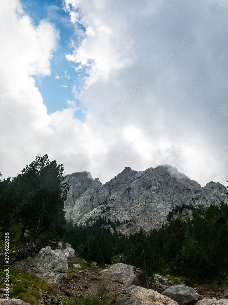 The storm is approaching. Image from the El Pedraforca massif. Catalonia, Spain, The storm is approaching. Image from the El Pedraforca massif. Catalonia, Spain,