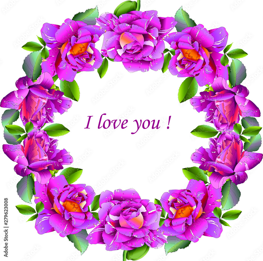 Roses and a declaration of love, how beautiful it is! Roses and a declaration of love, how beautiful it is!