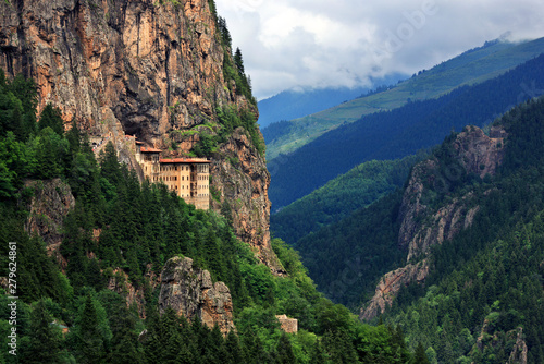 Vászonkép Sumela monastery one of the most impressive sights in the whole Black Sea region