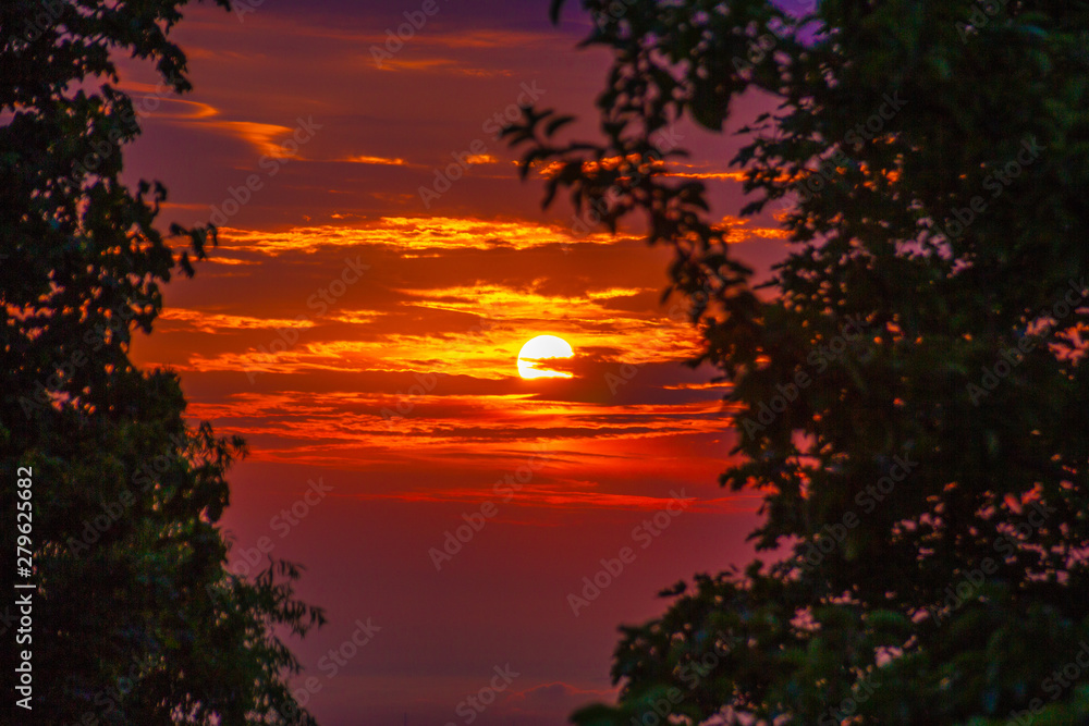 Obraz premium Sonnenuntergang