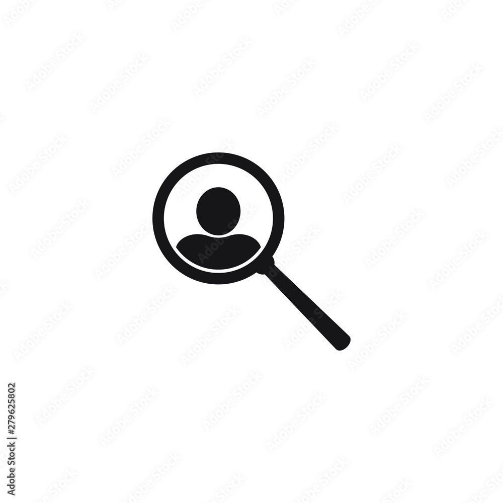 Human resources vector icon. filled flat sign for mobile concept and web design. Recruitment simple solid icon. People search symbol, logo illustration. Human resources vector icon. filled flat sign for mobile concept and web design. Recruitment simple solid icon. People search symbol, logo illustration.