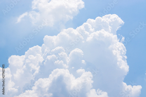 white clouds on a blue sky background © Victor