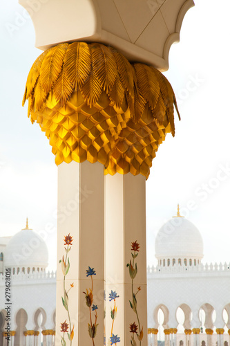 Gran Mezquita Sheikh Zayed de Abu Dabhi, Emirato de Abu Dabhi, Emiratos Árabes Unidos, Golfo Pérsico photo