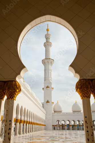 Gran Mezquita Sheikh Zayed de Abu Dabhi, Emirato de Abu Dabhi, Emiratos Árabes Unidos, Golfo Pérsico photo