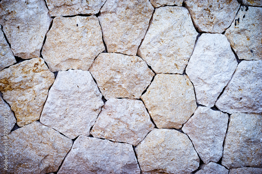 Obraz premium Tiled stone background.