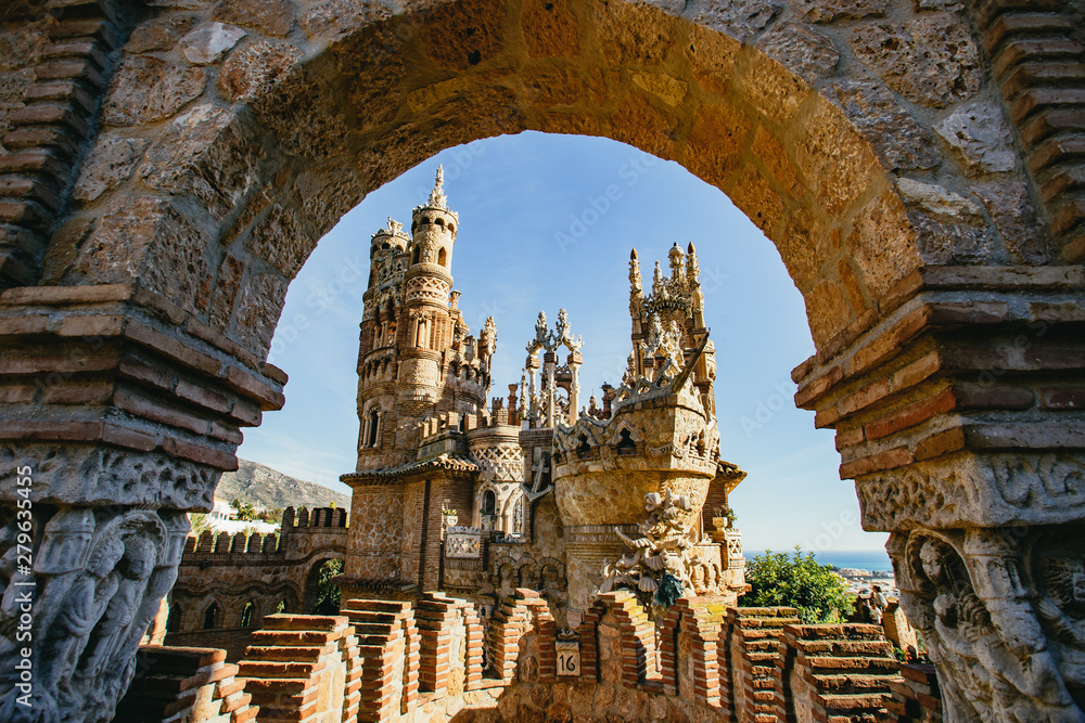 Castillo de Colomares Benalmadena, Malaga, Spain