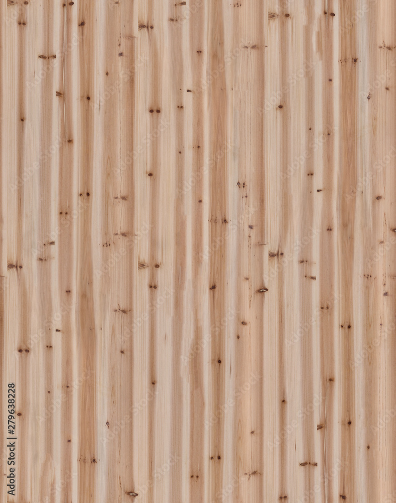 Fototapeta premium Brown wooden Board with numerous damages and points .Background or texture