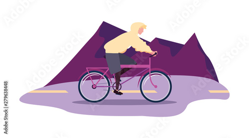 people riding bicycle activity image