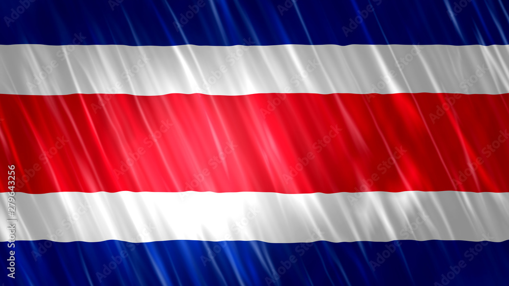 Fototapeta premium Costa Rica Flag