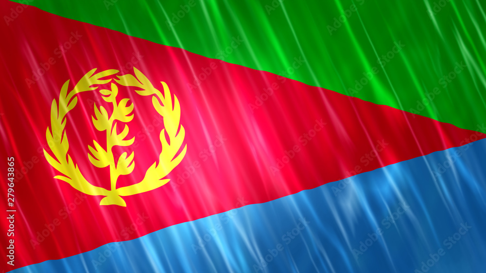 Fototapeta premium Eritrea Flag