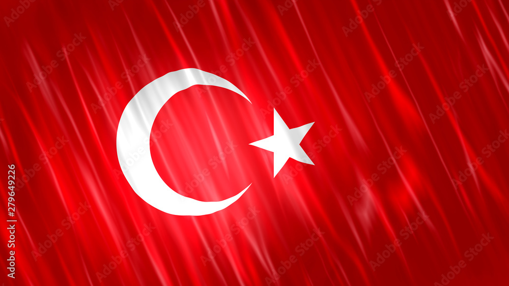 Obraz premium Turkey Flag