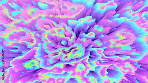 Color splash. 3d wallpaper. Hypnotic. Psychedelic. Colorful explosion. Glithcy. Paint abstract. Neon colors. Galaxy. Fluorescent. Vivid. Fantasy.
