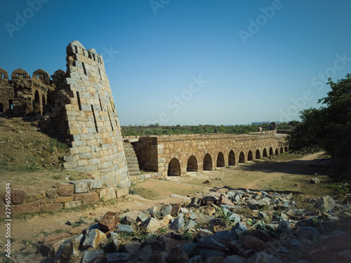 ancient fort in Delhi, India photo