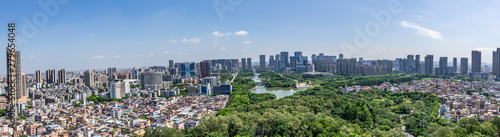 Panorama of the city scenery in Nanhai District, Foshan City, Guangdong Province, China © Lili.Q