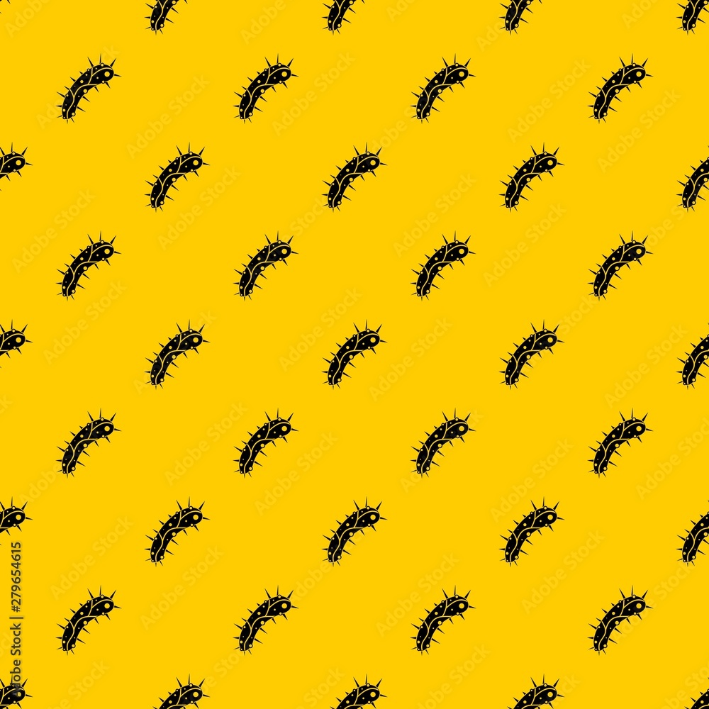 Virus pattern seamless vector repeat geometric yellow for any design Virus pattern seamless vector repeat geometric yellow for any design