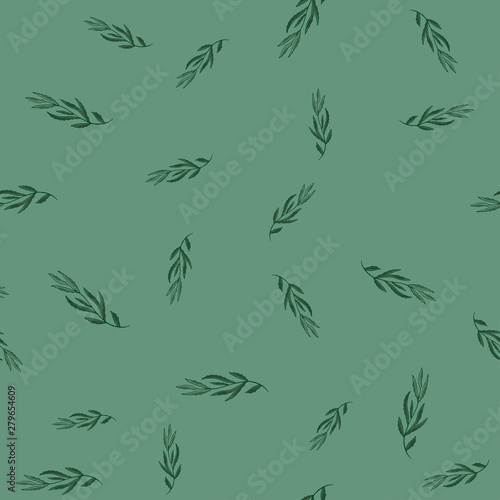 Modern floral background or pattern. Spring seamless pattern. Element decorative floral. Simple modern style. Wallpaper  fabric  wrapping paper seamless print.