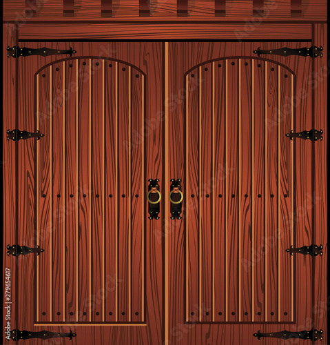 Wooden Rustic Door