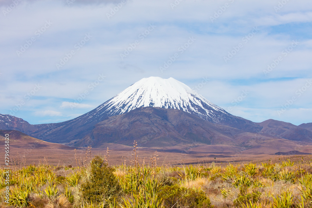 Fototapeta premium Mt Ngauruhoe Landscape