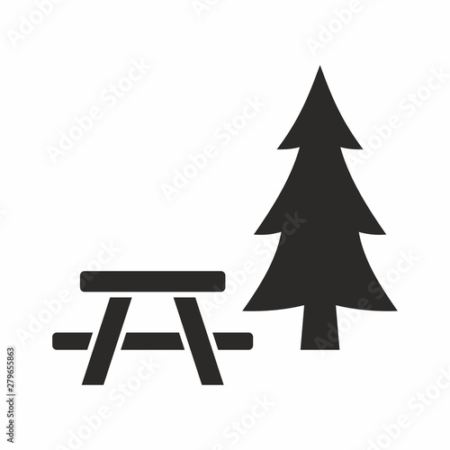 Picnic area icon