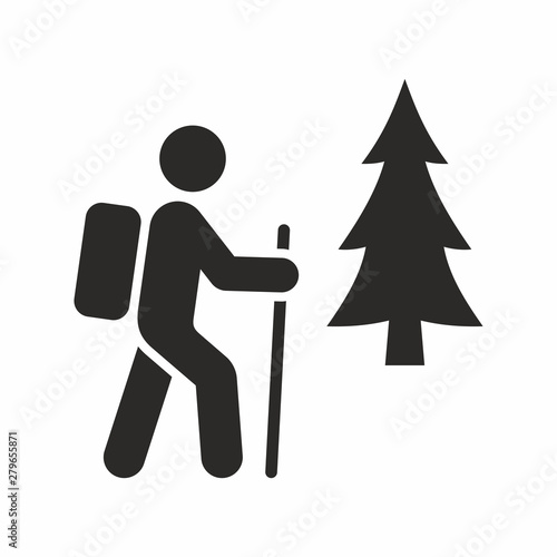Hiking icon