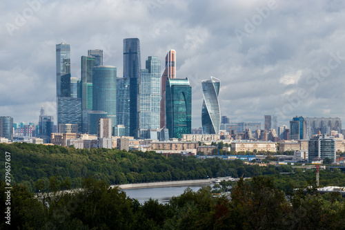 view of city Moscow International Business Center  Moskva-City Москва-Сити © Александр Савинов