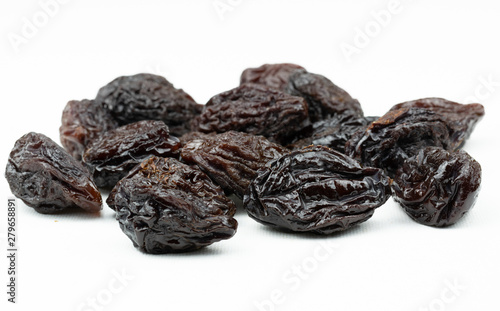 Wallpaper Mural Dried plums isolated on a white background. Torontodigital.ca