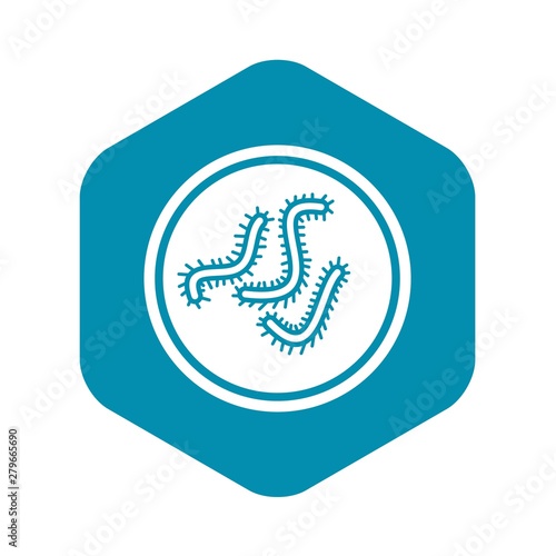 Lot of bacteria icon. Simple illustration of lot of bacteria vector icon for web