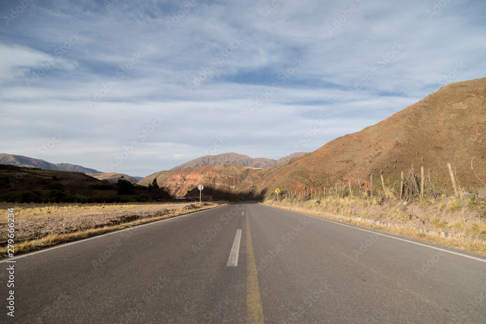 landscapes of Argentine routes