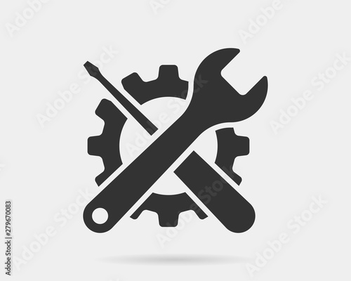 Obraz na płótnie Tools vector wrench icon