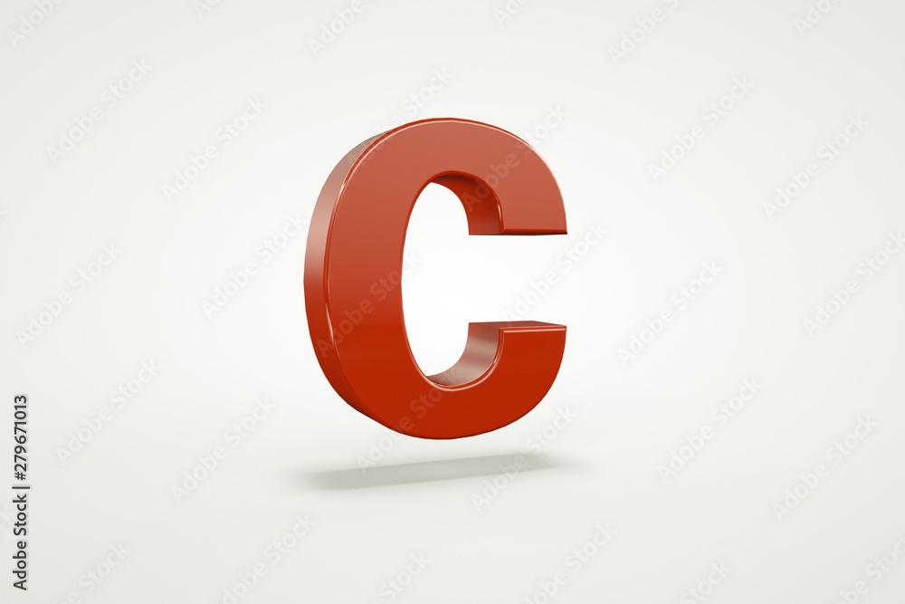 3d letter collection.letter C 3d letter collection.letter C