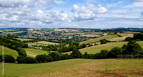landscape in Devon