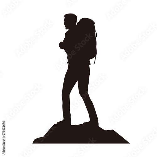 Backpacker Silhouettes