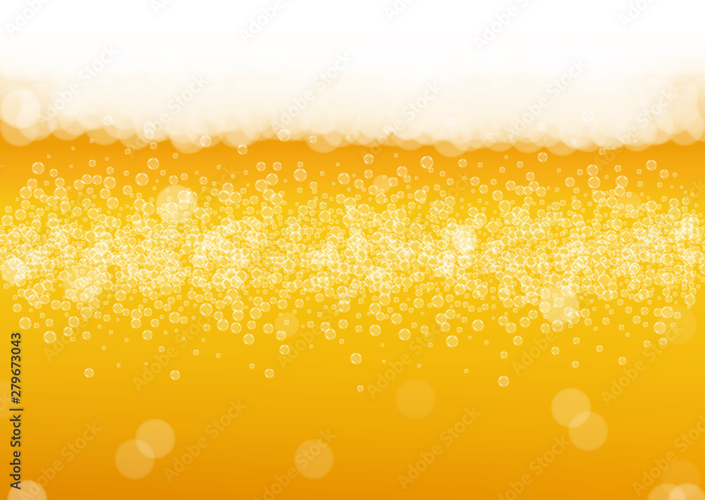 Beer foam. Craft lager splash. Oktoberfest background. bar banner concept. Pour pint of ale with realistic white bubbles. Cool liquid drink for Golden glass with beer foam. Beer foam. Craft lager splash. Oktoberfest background. bar banner concept. Pour pint of ale with realistic white bubbles. Cool liquid drink for Golden glass with beer foam.