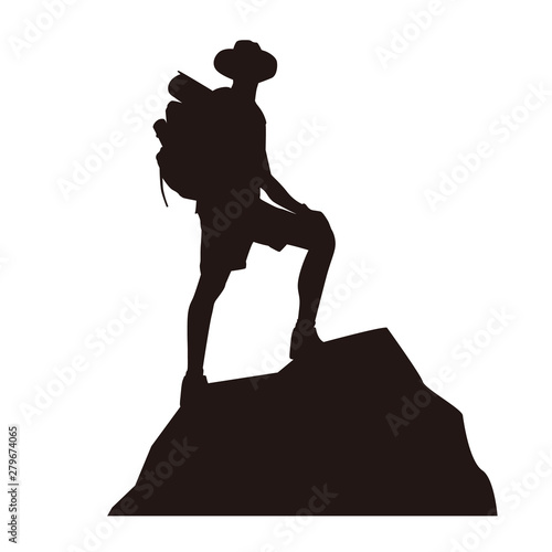 Backpacker Silhouettes
