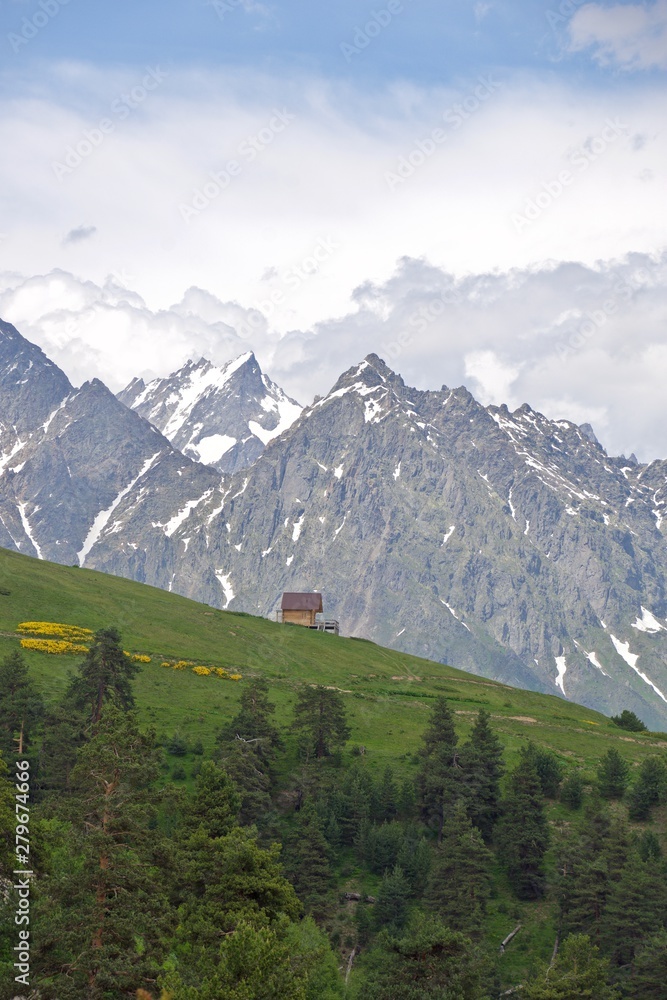 Mountain Hill Caucasus House