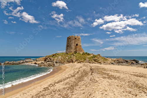 Spanish Tower - Torre di Bari - Sardinia, Italy
