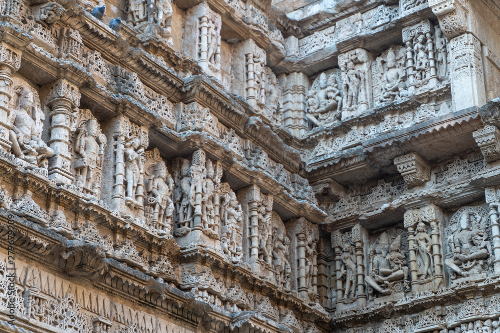 The rani ki vav old well in India