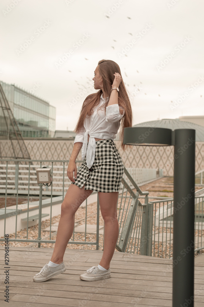 Obraz premium berlin city girl