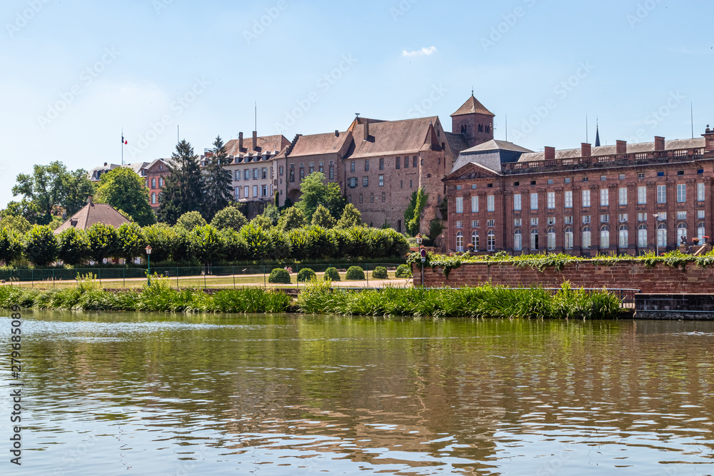 the city of Saverne, in Alsace