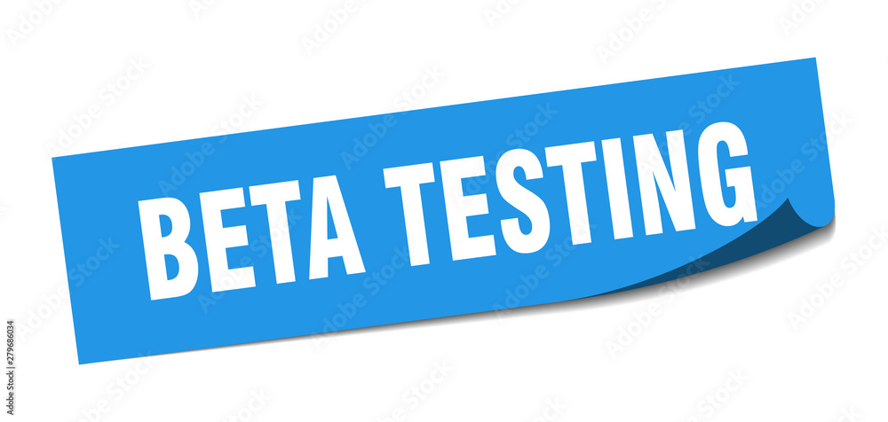 beta testing sticker. beta testing square isolated sign. beta testing beta testing sticker. beta testing square isolated sign. beta testing