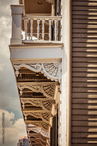 Balcony detail, New Orleans French Quarter