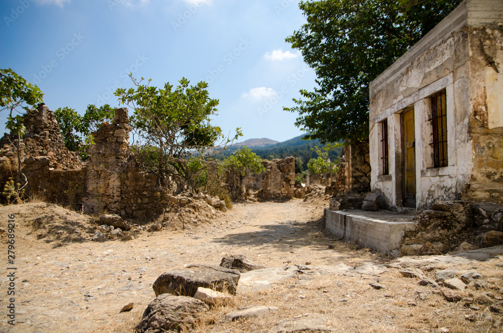 Verlassenes Dorf auf Kos