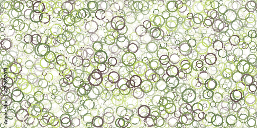 Abstract Generative Art color distributed circles donuts background illustration Abstract Generative Art color distributed circles donuts background illustration