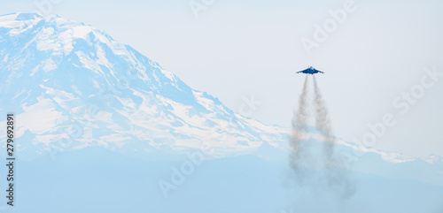 Obraz na płótnie Harrier - Seafair 2015 w salonie