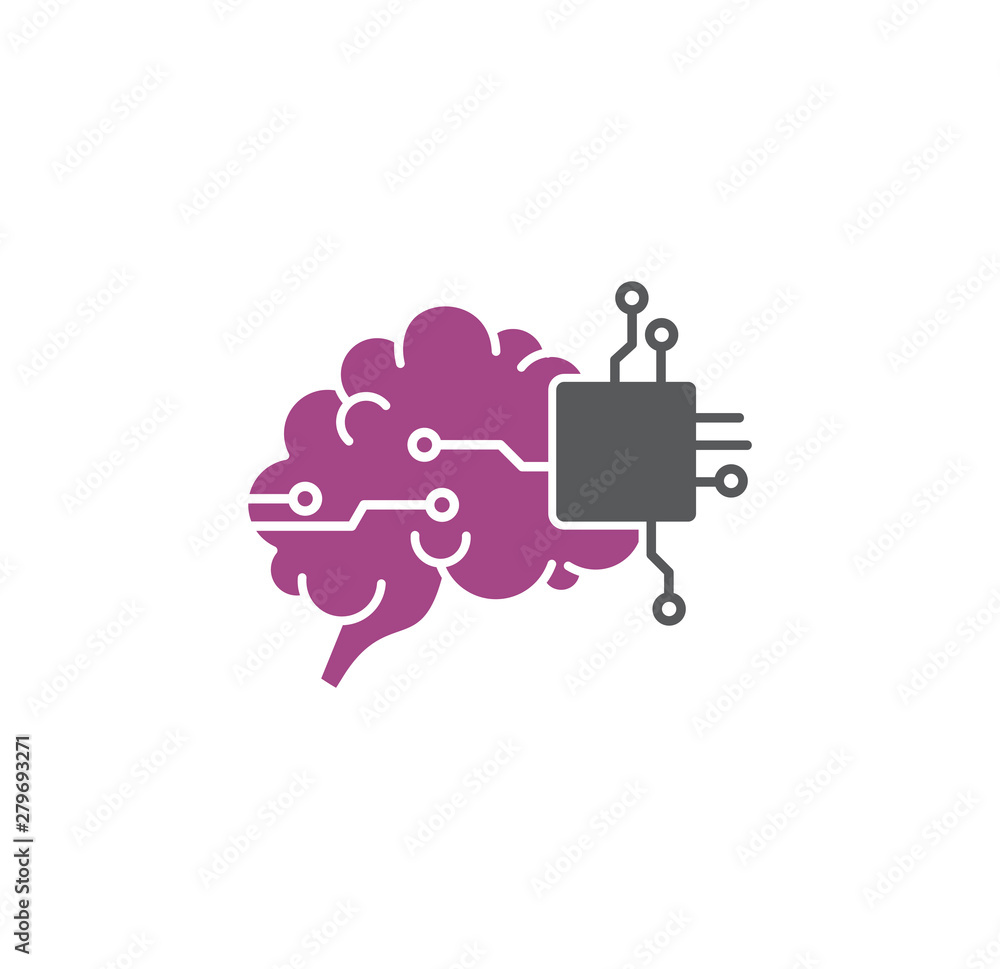 Artificial Intelligence Ai related icon on background for graphic and web design. Simple illustration. Internet concept symbol for website button or mobile app. Artificial Intelligence Ai related icon on background for graphic and web design. Simple illustration. Internet concept symbol for website button or mobile app.