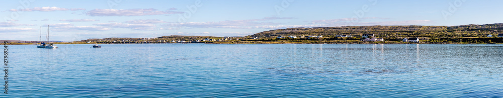 Panorama of  Inishmore island